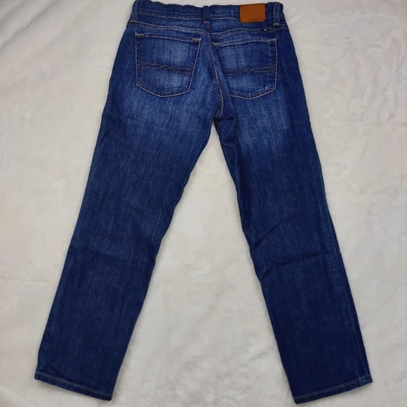 Lucky Brand Sweet Crop Mid Rise Blue Cropped Jeans Hayward Size 27 - Picture 5 of 14